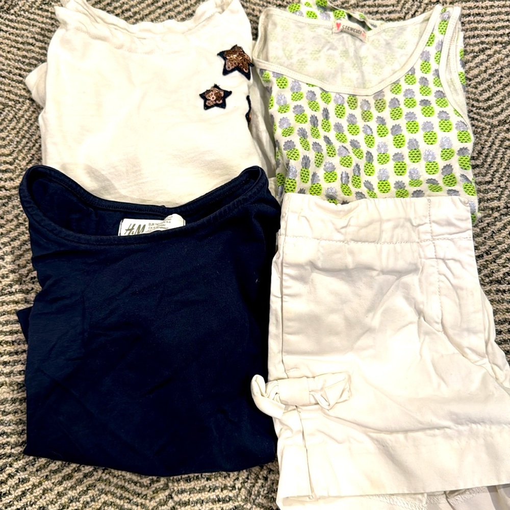 3 Tops and Shorts Outfit